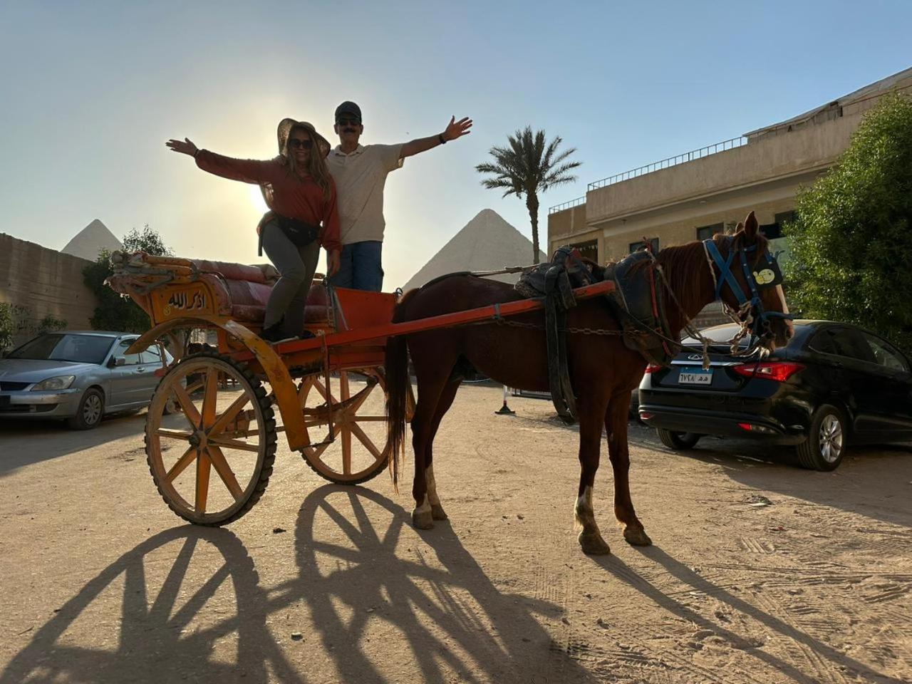 Best Pyramids View Inn Kafret el-Gabal Exterior foto